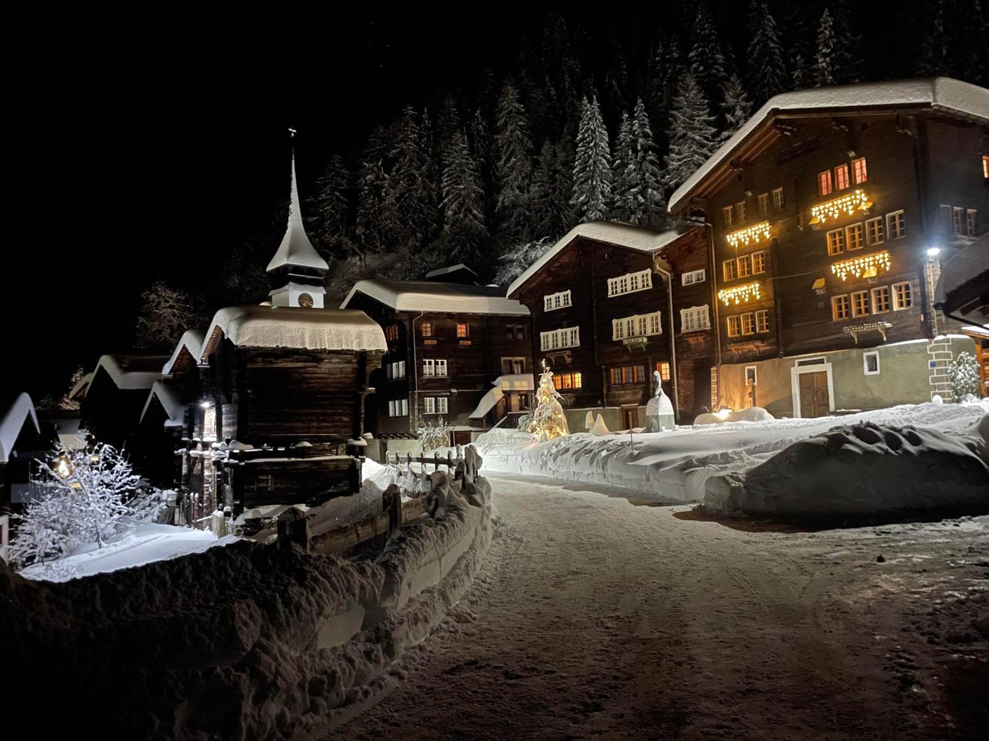 Апартаменты Haus Bortis Goms Экстерьер фото